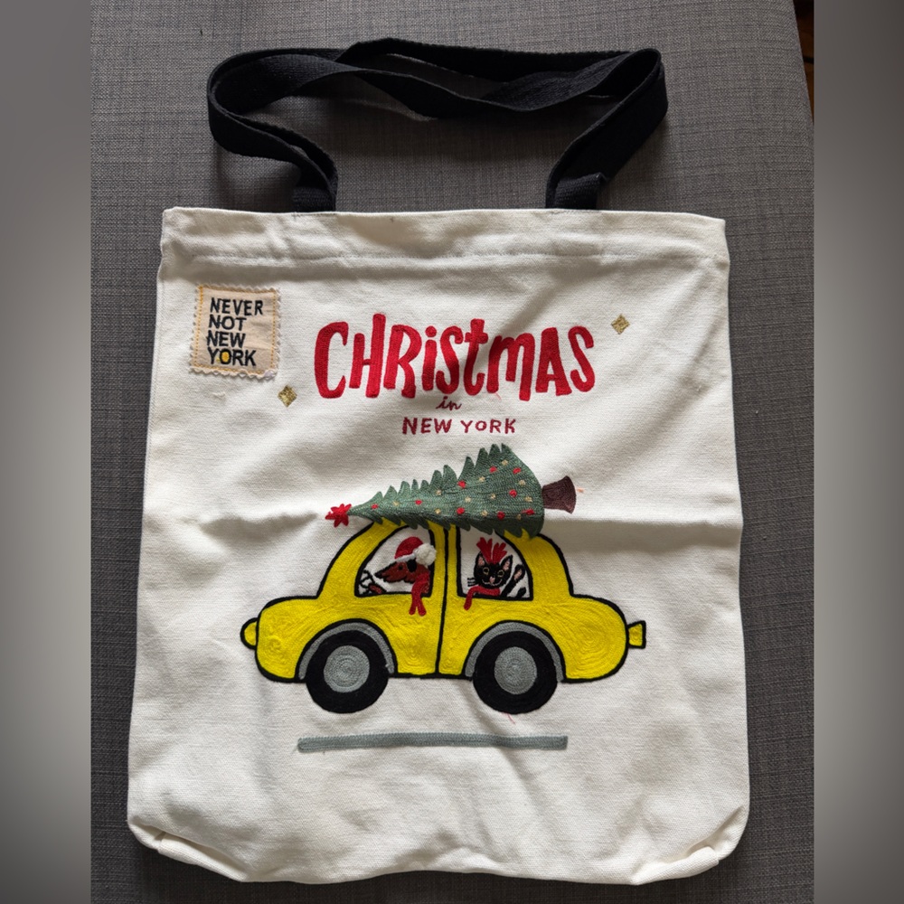 Christmas in New York Tote Bag